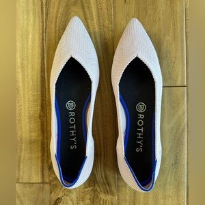 Rothy's Blush Pink The Point Ballet Flats Shoes